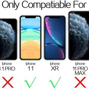 3-Pack iPhone XR or iPhone 11 Screen Protectors